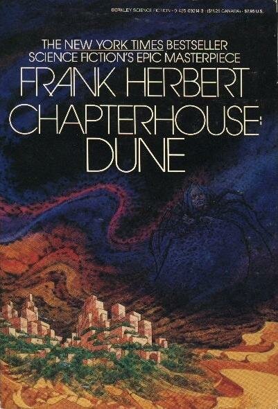 Chapterhouse Dune (Berkley trade paperback edition) - front cover