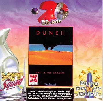 DUNE II: The Building of a Dynasty (Jewel Case Edition) - front panel