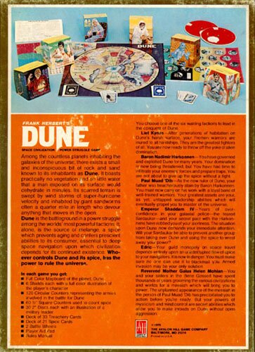Avalon Hill Board Game (Box #1, back)